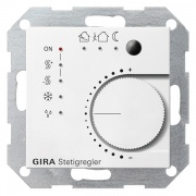 Многофункциональный термостат Gira KNX/EIB System 55 + E22 Белый глянцевый
