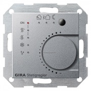 Многофункциональный термостат Gira KNX/EIB System 55 Алюминий