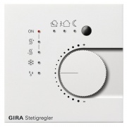 Многофункциональный термостат Gira KNX/EIB F100 Белый глянцевый