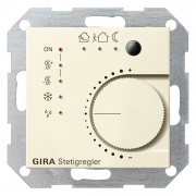 Многофункциональный термостат Gira KNX/EIB System 55 Кремовый глянцевый