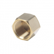 Заглушка с внутренней резьбой REHAU RX - 1/2" (бронза, для распределительных коллекторов RAUTITAN)