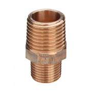 Ниппель редукционный Viega R2 3245 - 2" x 1"1/4 (резьбовой, бронза без покрытия)