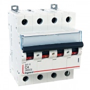 Автоматический выключатель Legrand DX3-E C4 4П 6000/6kA (автомат)