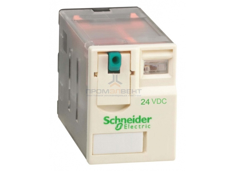 Миниатюрное реле Schneider Electric Zelio Relay  RXM 4 контакта 24В DC 6A